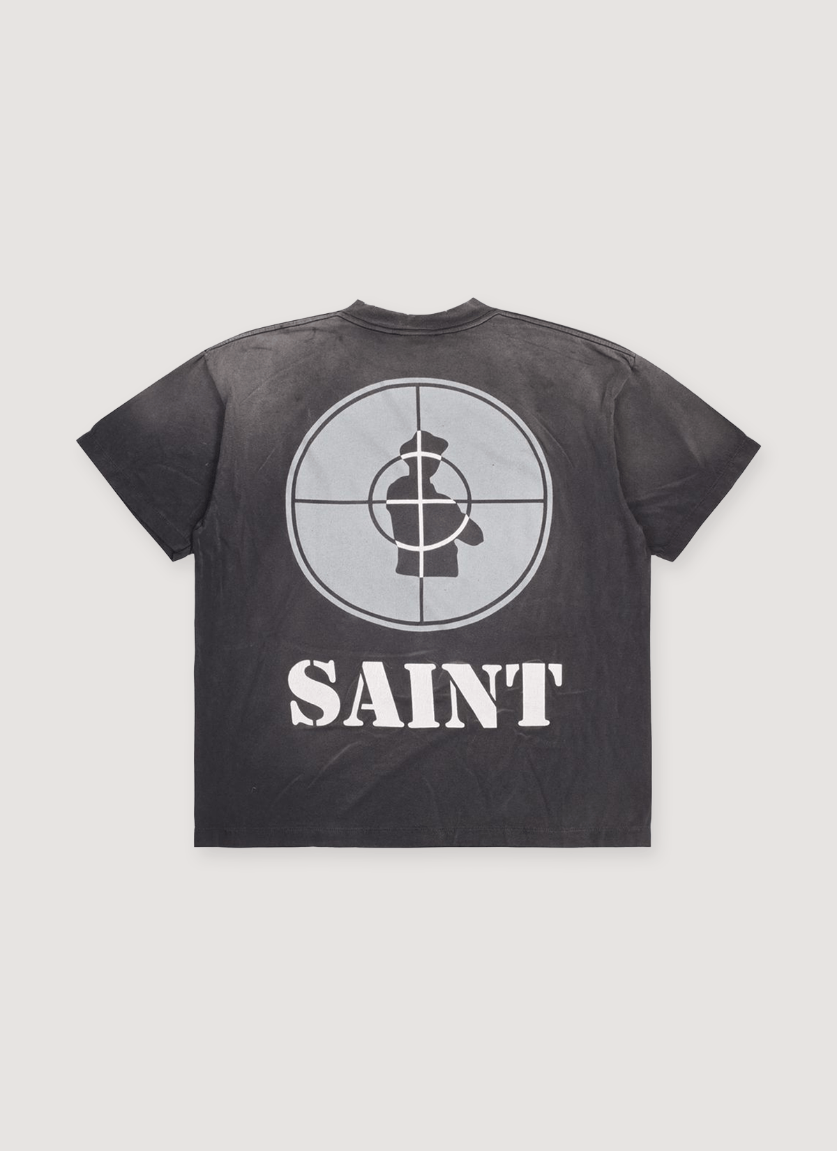 Saint Michael Public Enemy Saint Enemy Tee Vintage Black Size US XL / EU 56 / 4 - 2 Thumbnail