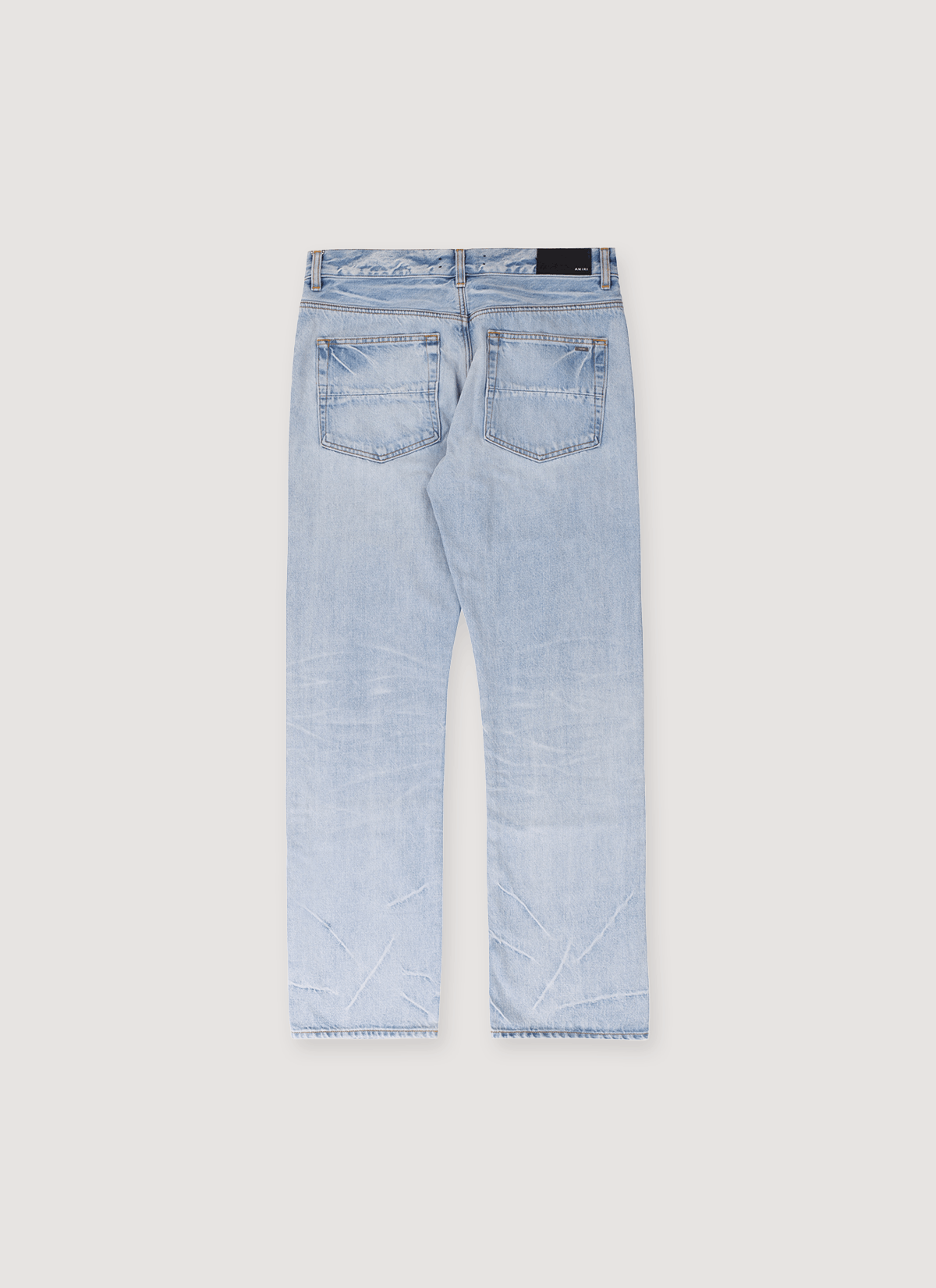 Amiri Straight Jeans Light Indigo Size US 31 - 2 Thumbnail
