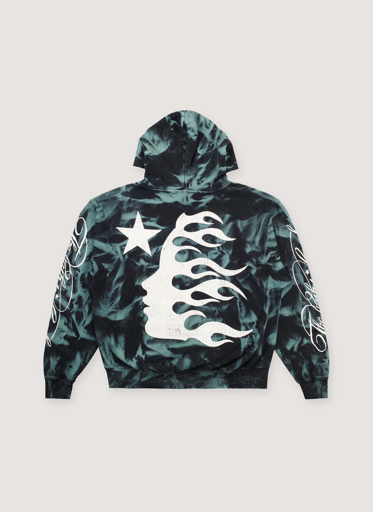 HELLSTAR Path 2 Paradise Marble Dye Sweatshirt Green Size US S / EU 44-46 / 1 - 2 Thumbnail