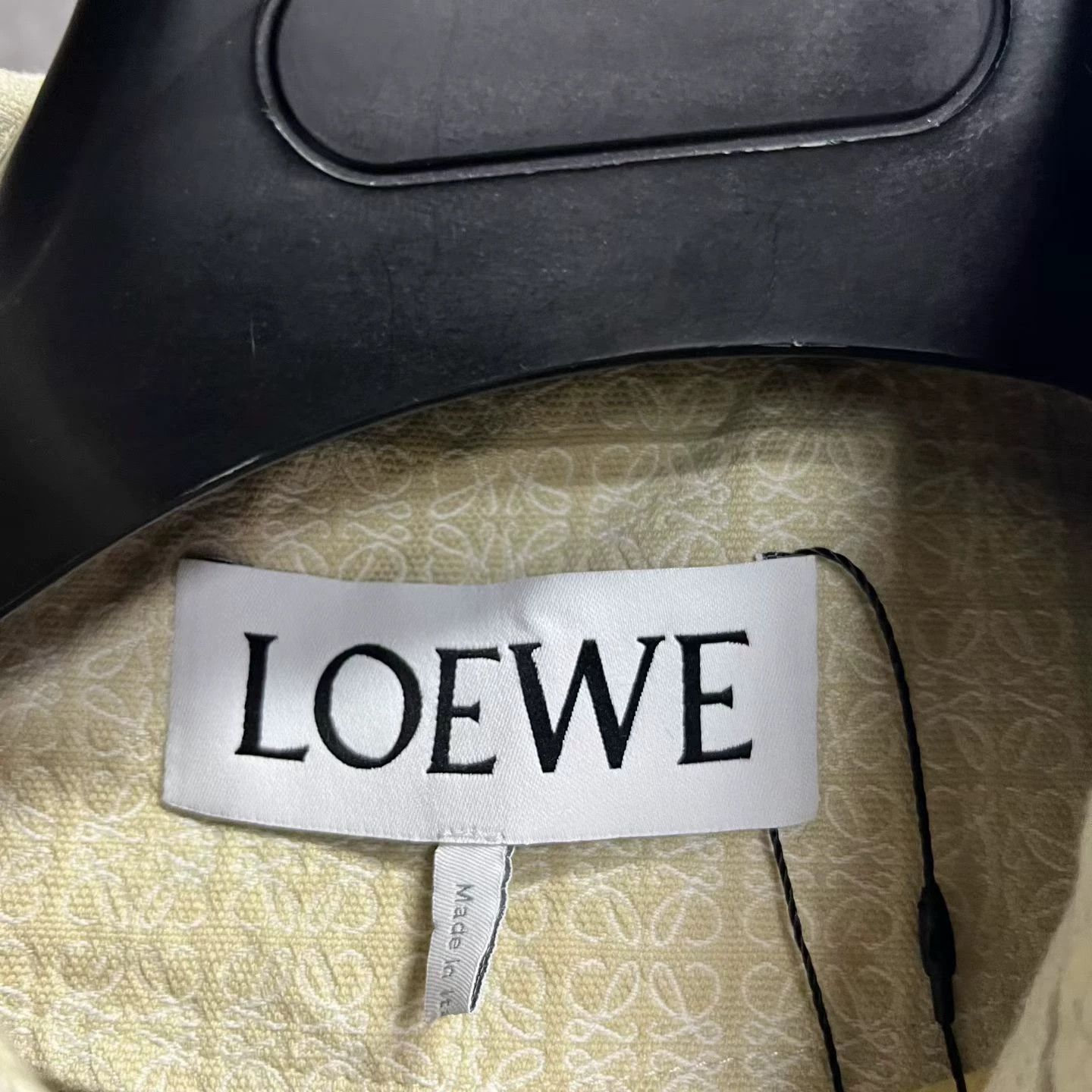 Loewe Loewe Cotton White T-Shirt 34 Women Size XS / US 0-2 / IT 36-38 - 2 Thumbnail
