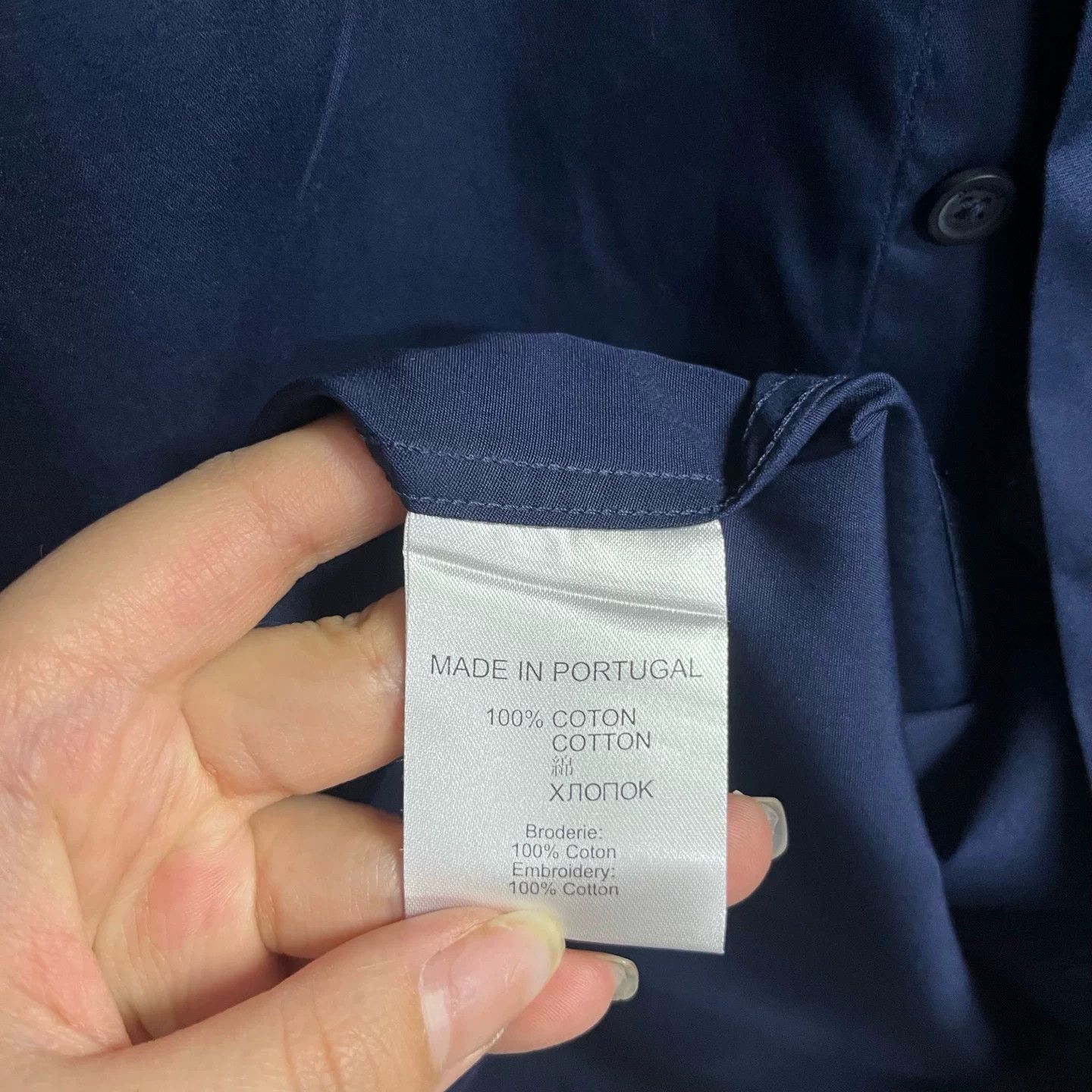 Givenchy Givenchy Embroidered Blue T-Shirt 39 Women Size M / US 6-8 / IT 42-44 - 3 Thumbnail