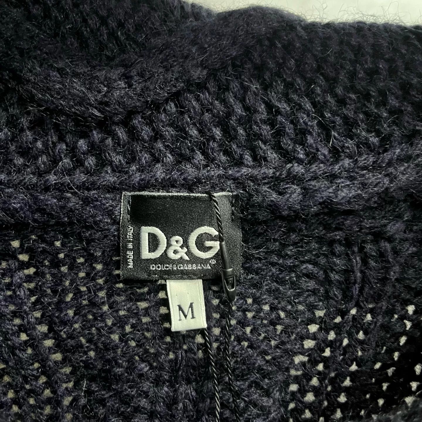 Dolce & Gabbana Dolce & Gabbana Knit Striped Blue T-Shirt M Women Size M / US 6-8 / IT 42-44 - 2 Thumbnail