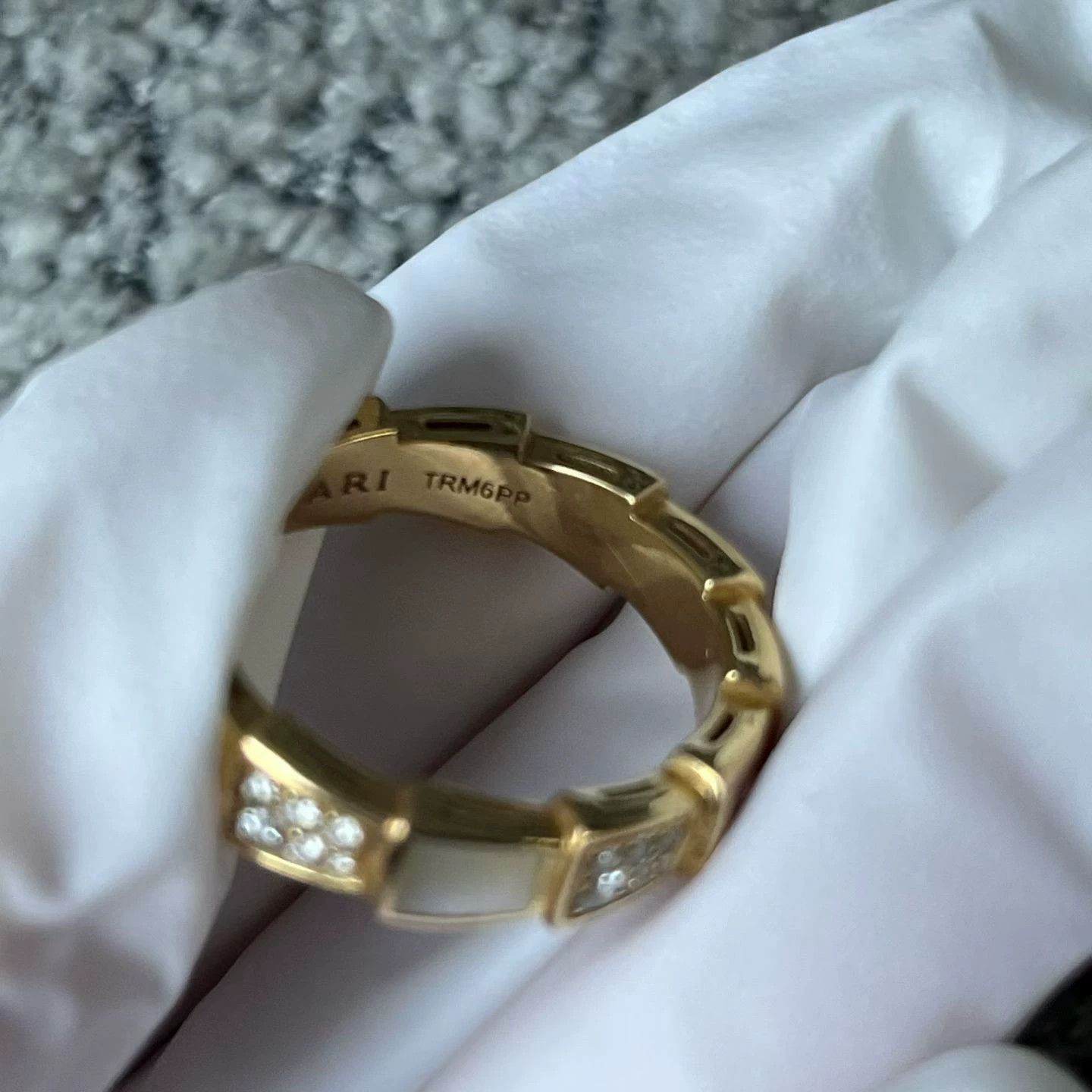 Bvlgari Bvlgari Gold Designer Casual Streetwear Size ONE SIZE - 5 Thumbnail
