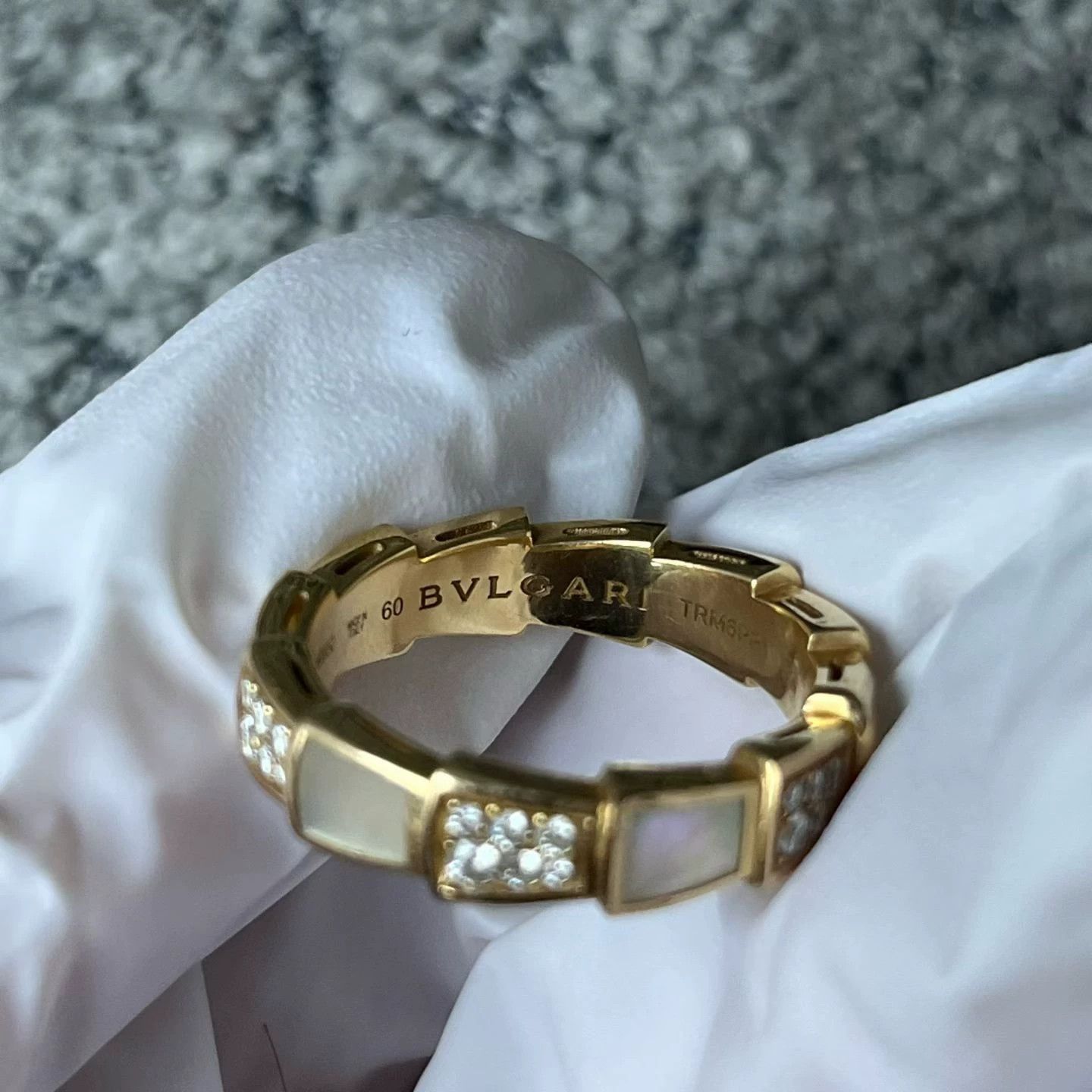Bvlgari Bvlgari Gold Designer Casual Streetwear Size ONE SIZE - 3 Thumbnail