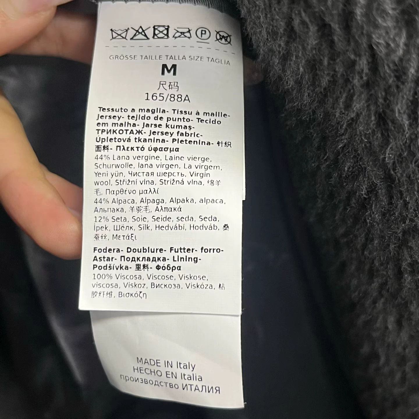 Max Mara Max Mara Long Gray Hoodie M Men Size US M / EU 48-50 / 2 - 3 Thumbnail