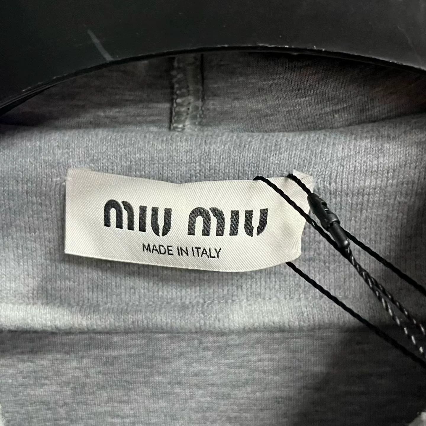Miu Miu Miu Miu Gray Dress XS Women Size XS / US 0-2 / IT 36-38 - 2 Thumbnail