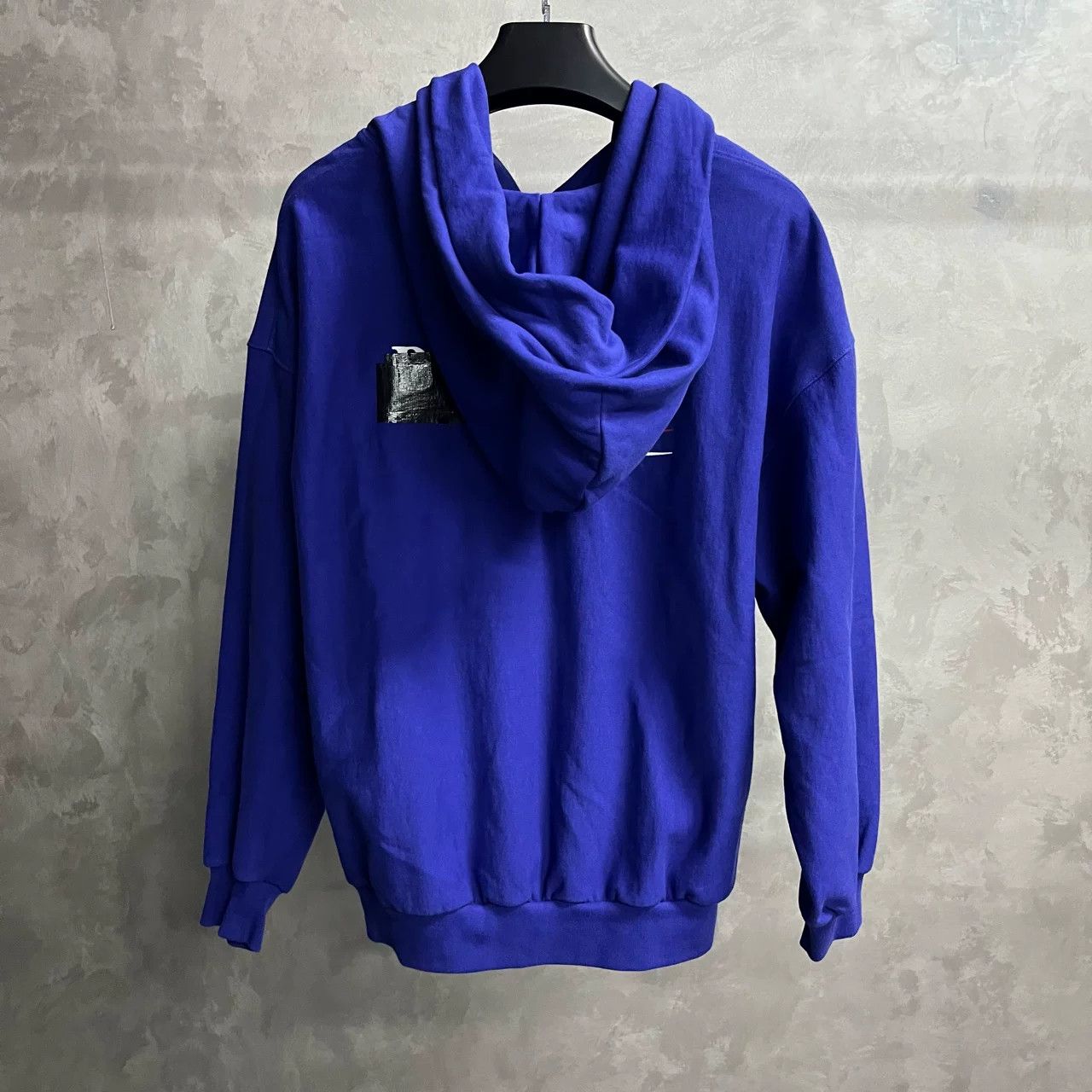 Balenciaga Balenciaga Oversized Blue Hoodie S Men Size US S / EU 44-46 / 1 - 5 Thumbnail