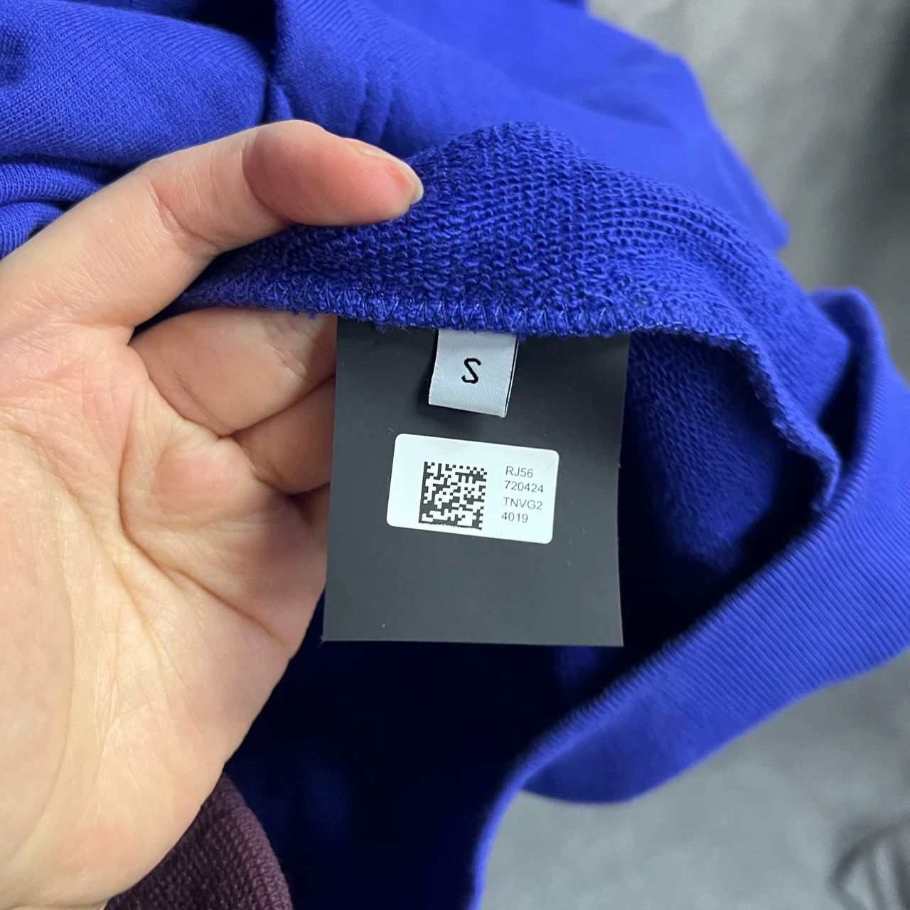 Balenciaga Balenciaga Oversized Blue Hoodie S Men Size US S / EU 44-46 / 1 - 4 Thumbnail