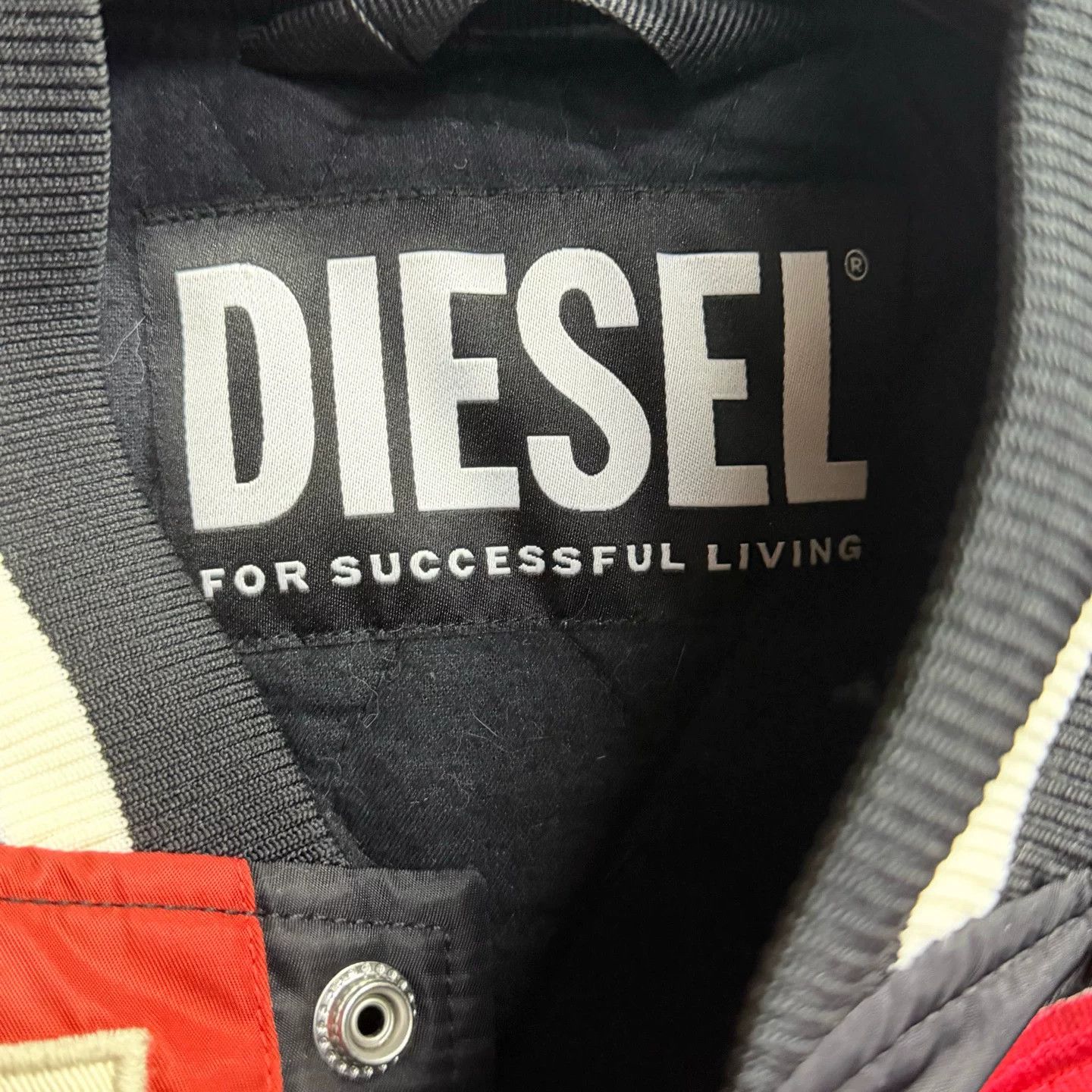 Diesel Diesel Printed Graphic Black Hoodie XXL Men Size US XXL / EU 58 / 5 - 2 Thumbnail