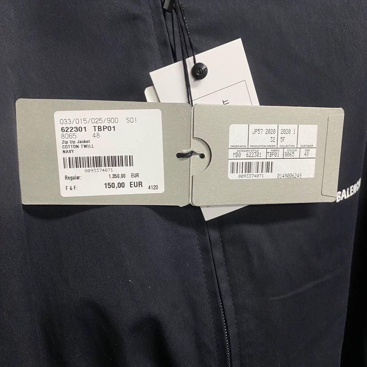 Balenciaga Balenciaga Retro Graphic Black Hoodie 44 Men Size US L / EU 52-54 / 3 - 7 Thumbnail