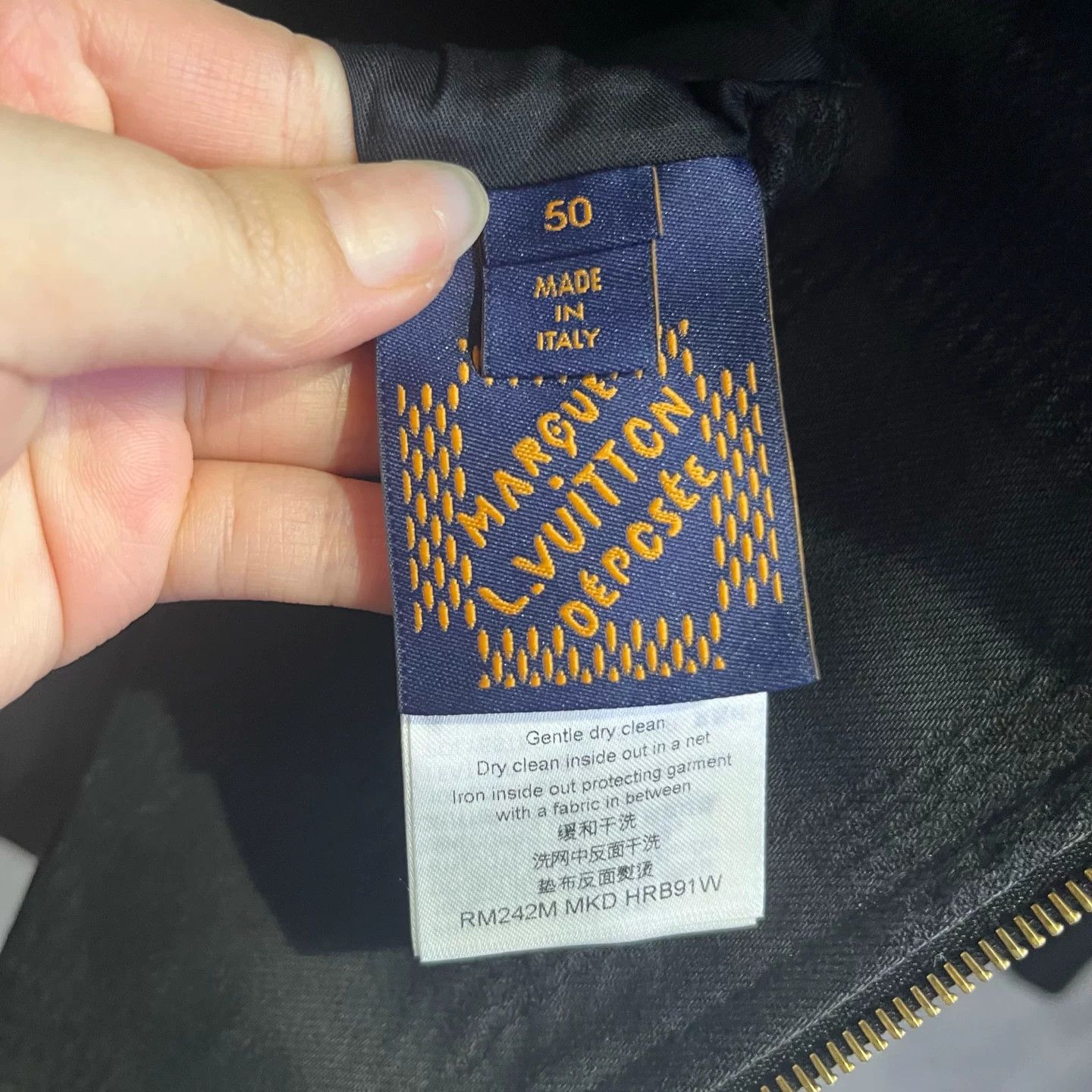 Louis Vuitton Louis Vuitton Black Designer Casual Size 4XL / US 24-26 - 3 Thumbnail