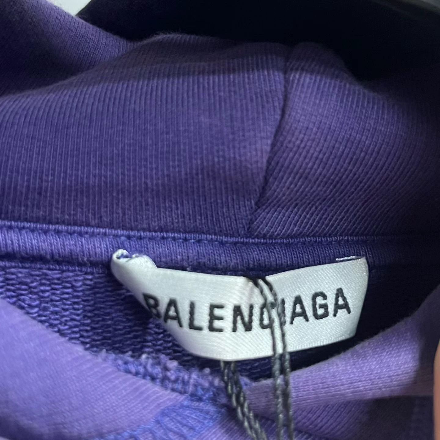 Balenciaga Balenciaga Retro Blue Hoodie XS Men Size US XS / EU 42 / 0 - 2 Thumbnail