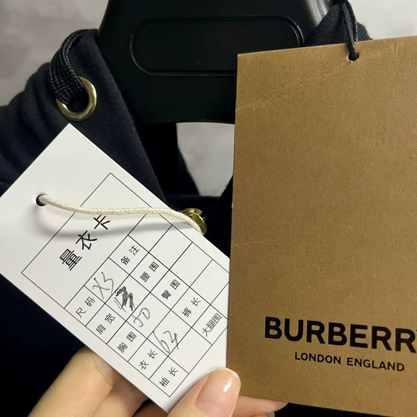 Burberry Burberry Retro Plaid Black T-Shirt XS Women Size XS / US 0-2 / IT 36-38 - 4 Thumbnail