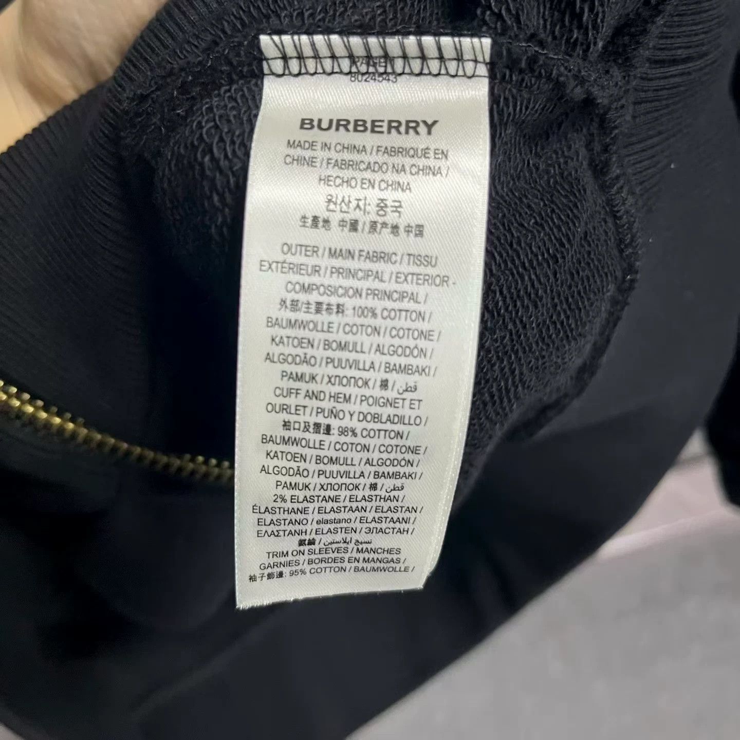 Burberry Burberry Retro Plaid Black T-Shirt XS Women Size XS / US 0-2 / IT 36-38 - 3 Thumbnail