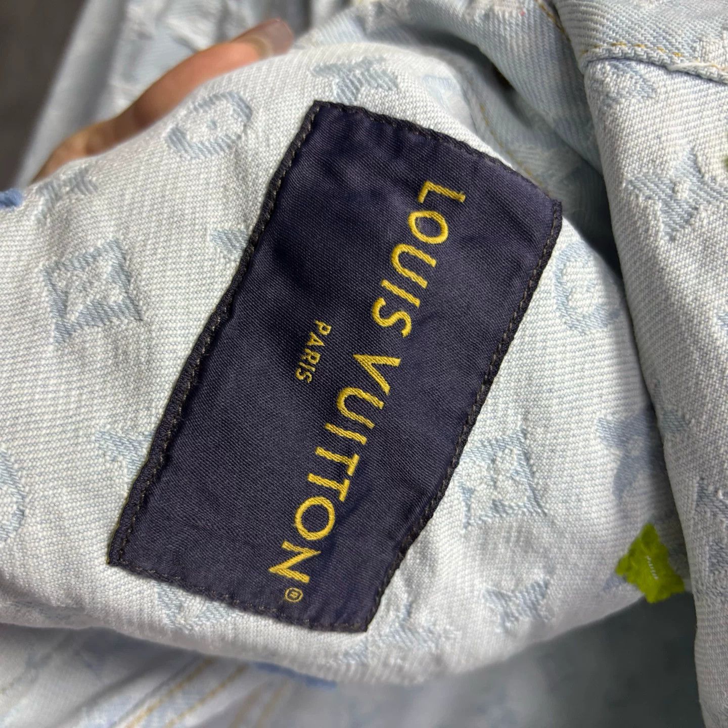 Louis Vuitton Louis Vuitton Blue Designer Casual Size 3XL / US 20-22 - 3 Thumbnail