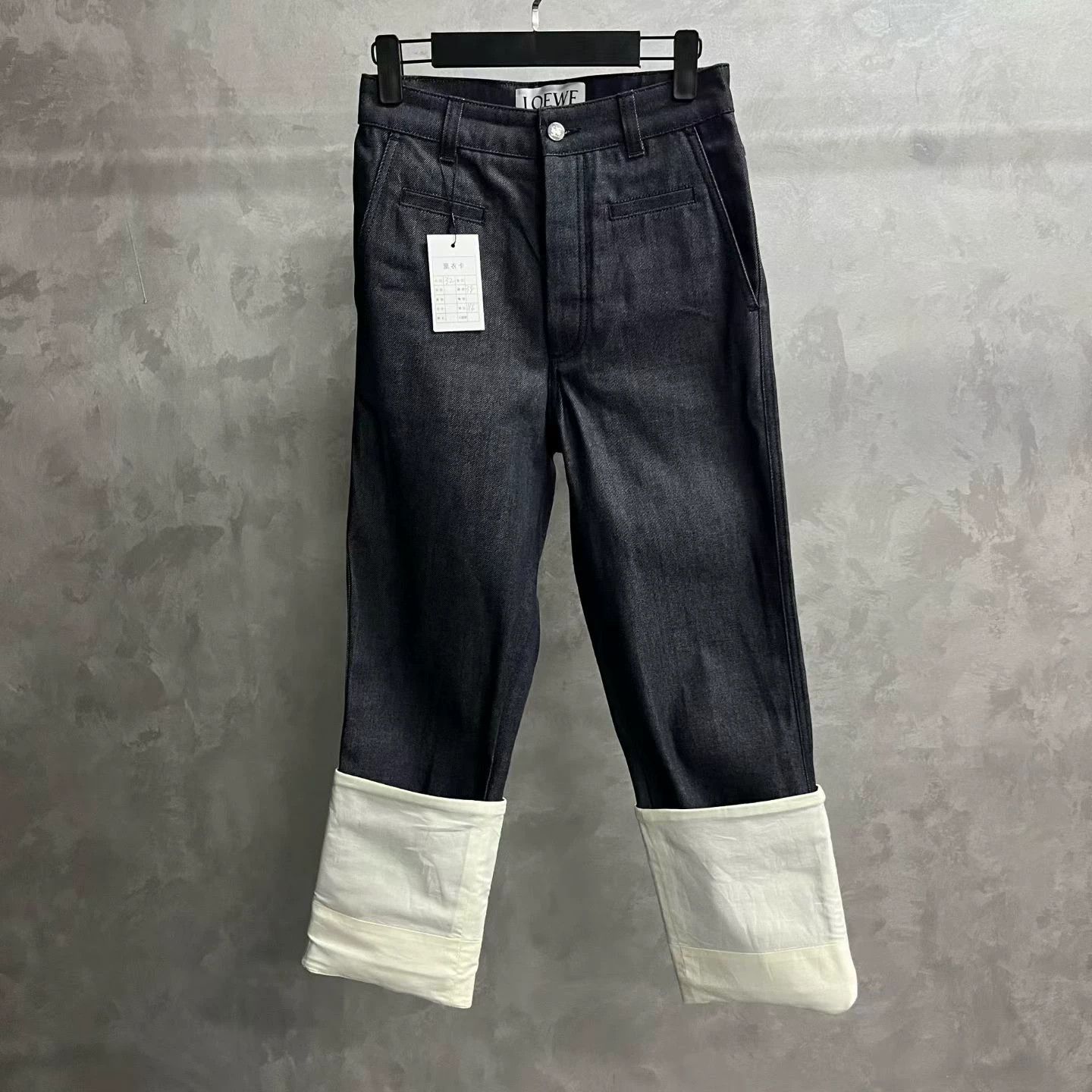 Loewe Loewe Denim Cotton Blue T-Shirt 32 Women Size XS / US 0-2 / IT 36-38 - 6 Thumbnail