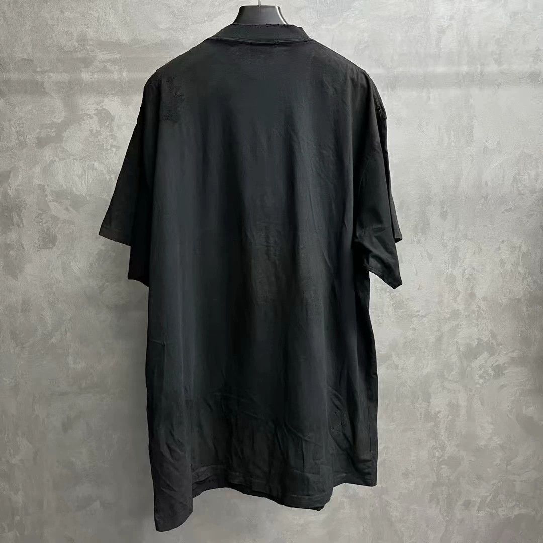 Balenciaga Balenciaga Embroidered Black Hoodie 1 Men Size US XS / EU 42 / 0 - 5 Thumbnail
