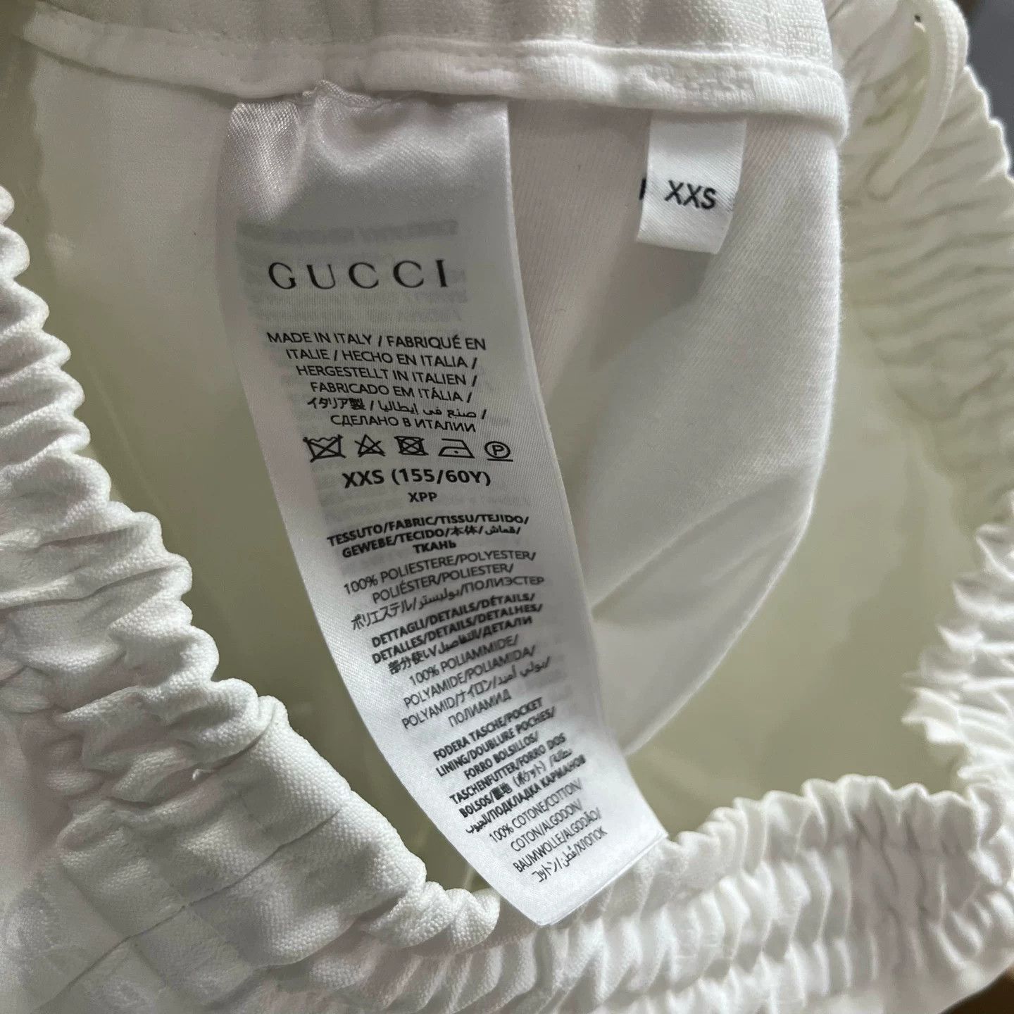 Gucci Gucci Casual White T-Shirt XXS Women Size XXS / US 00 / IT 34 - 5 Thumbnail