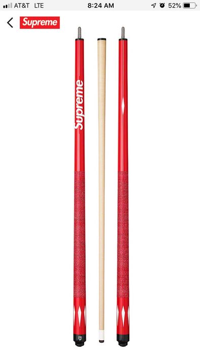 Supreme Supreme McDermott Pool Cue Red DS | Grailed
