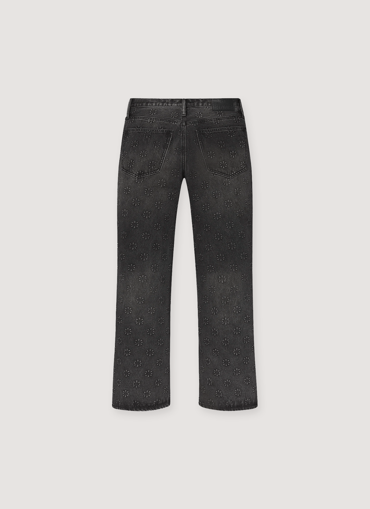 LOSTSHDWS Lost SHDWS Embossed Denim Black Size US 34 / EU 50 - 2 Thumbnail