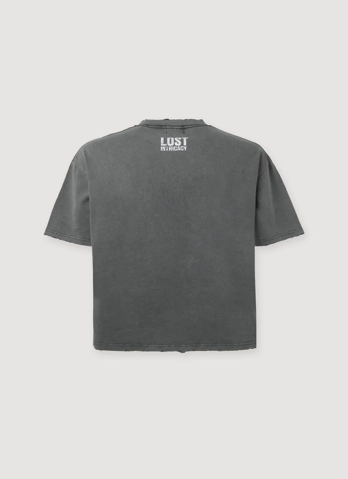 LOST INTRICACY Lost Outline Tee Grey Size US M / EU 48-50 / 2 - 2 Thumbnail
