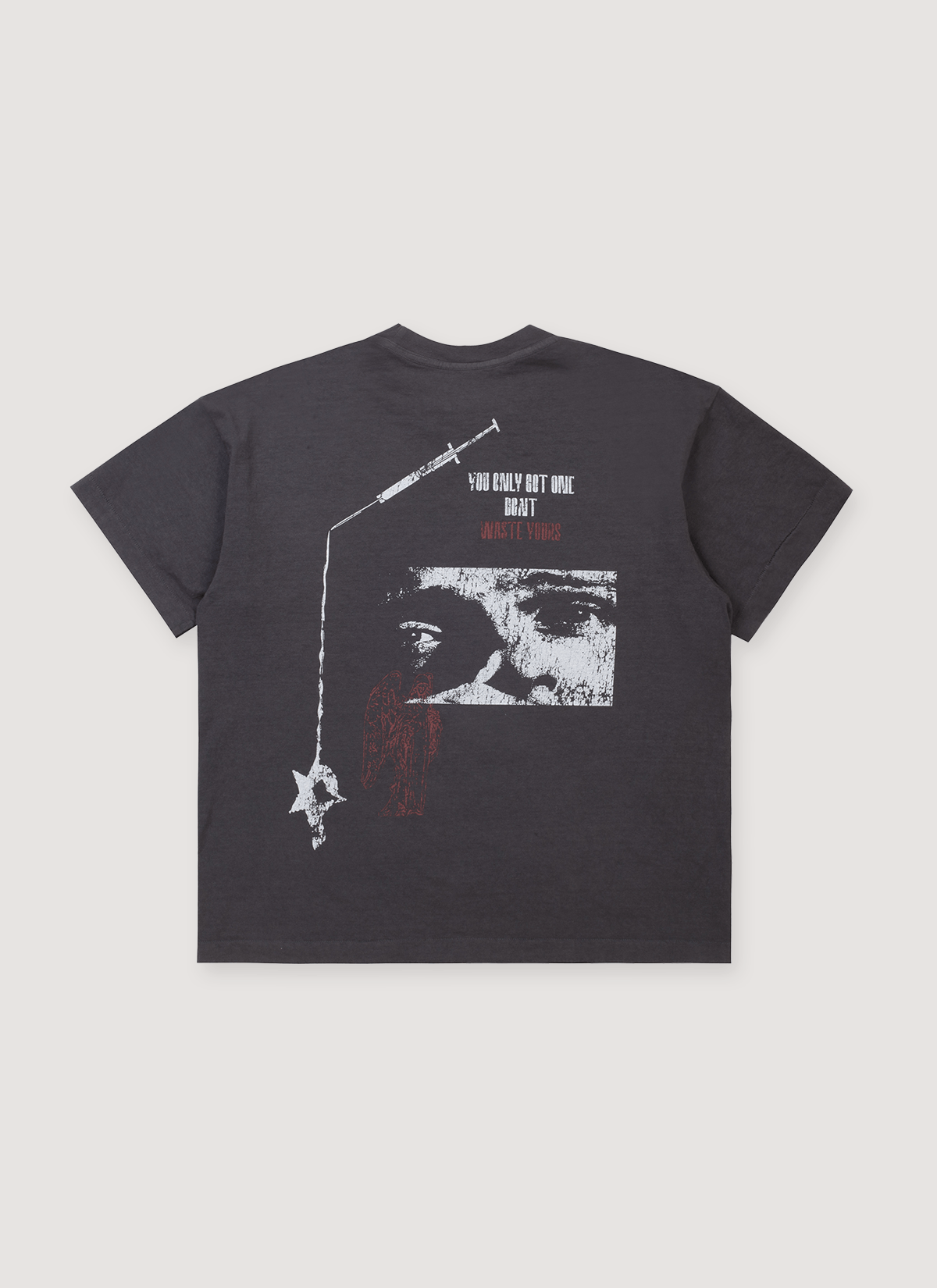 Other Pieces Future Tee Vintage Black Size US XL / EU 56 / 4 - 2 Thumbnail