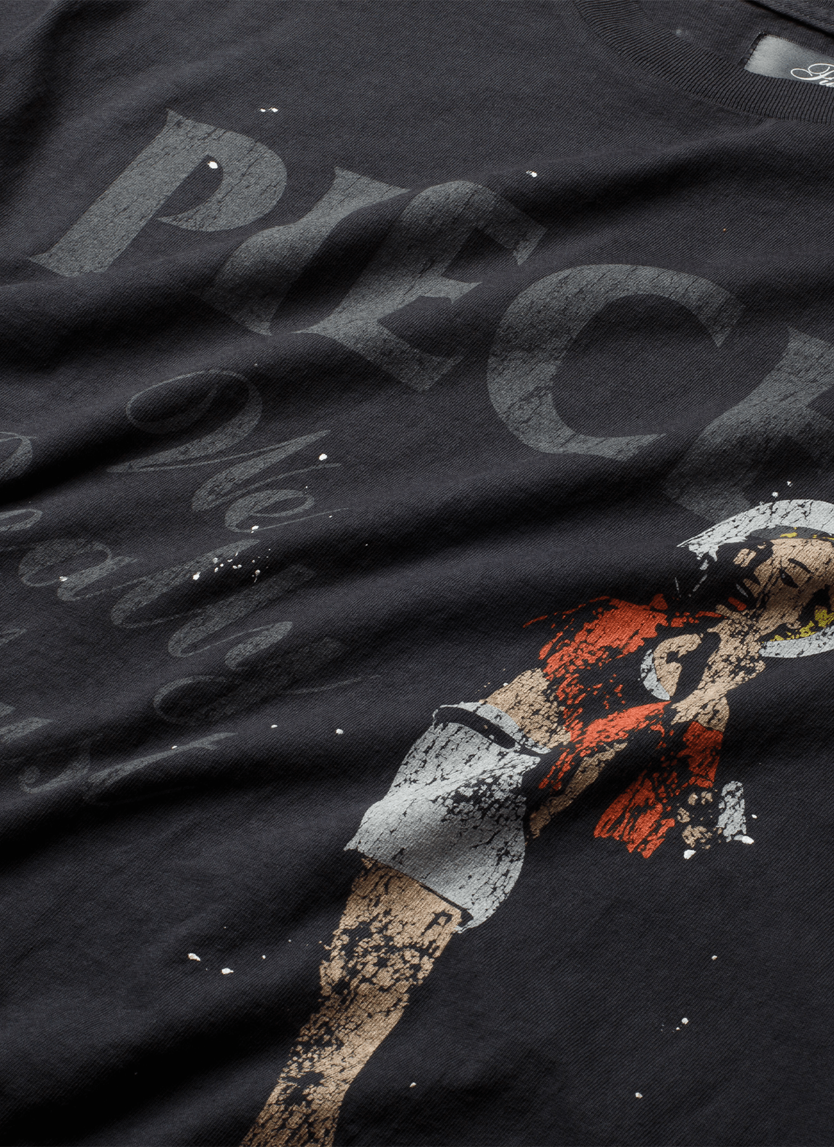 Other Pieces F***ed Tee Vintage Black Size US XL / EU 56 / 4 - 3 Thumbnail