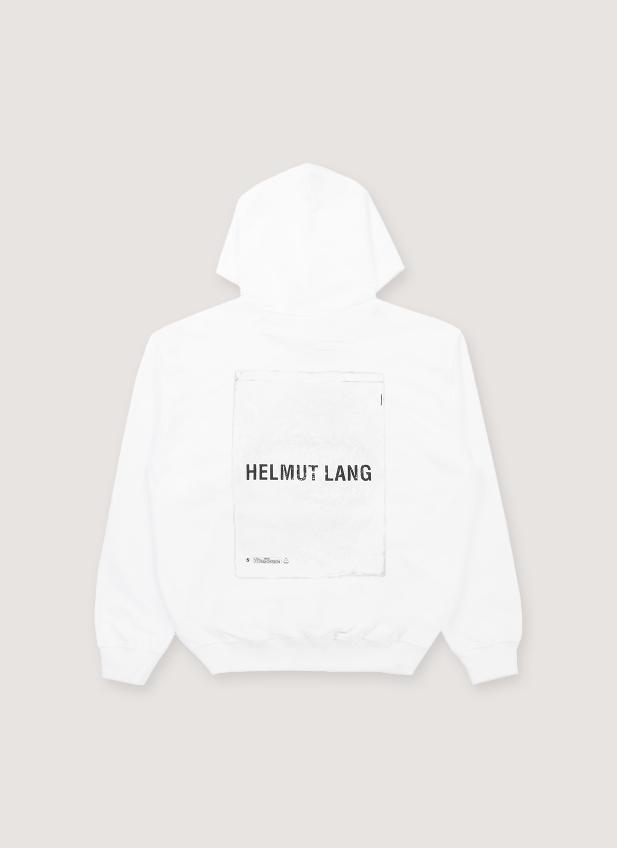Other Helmut Lang Plastic Sweatshirt White Size US XL / EU 56 / 4 - 2 Thumbnail