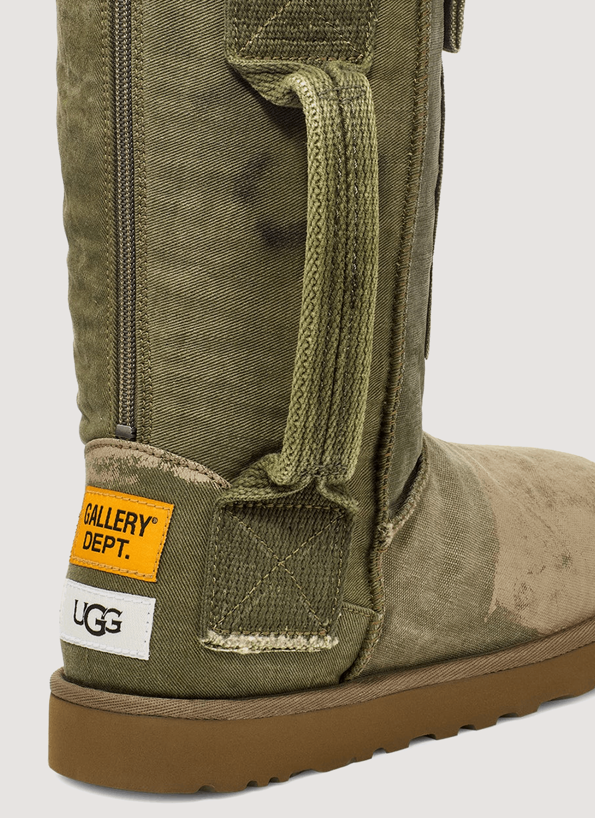 Gallery Dept. UGG Canvas Boot Olive Green Size US 10 / EU 43 - 3 Thumbnail