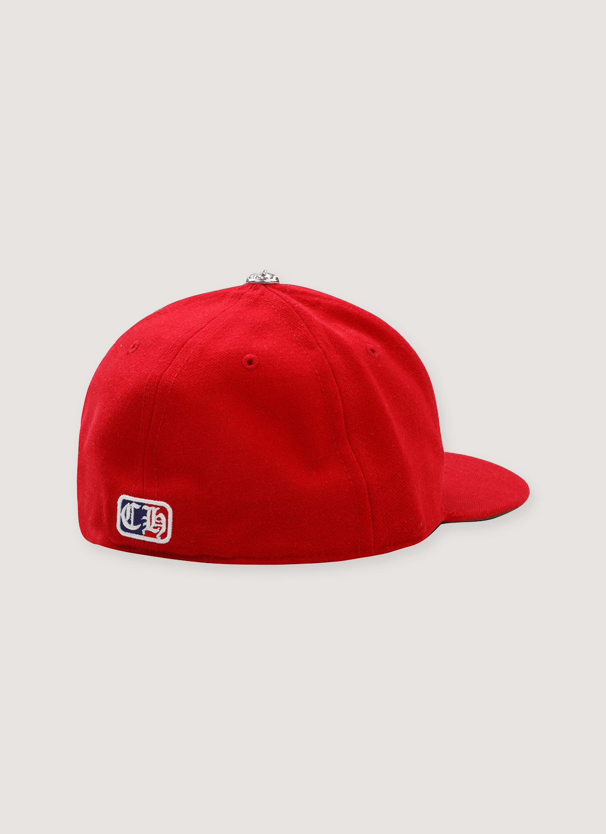 Chrome Hearts Love You Fitted Hat Red Size ONE SIZE - 2 Thumbnail
