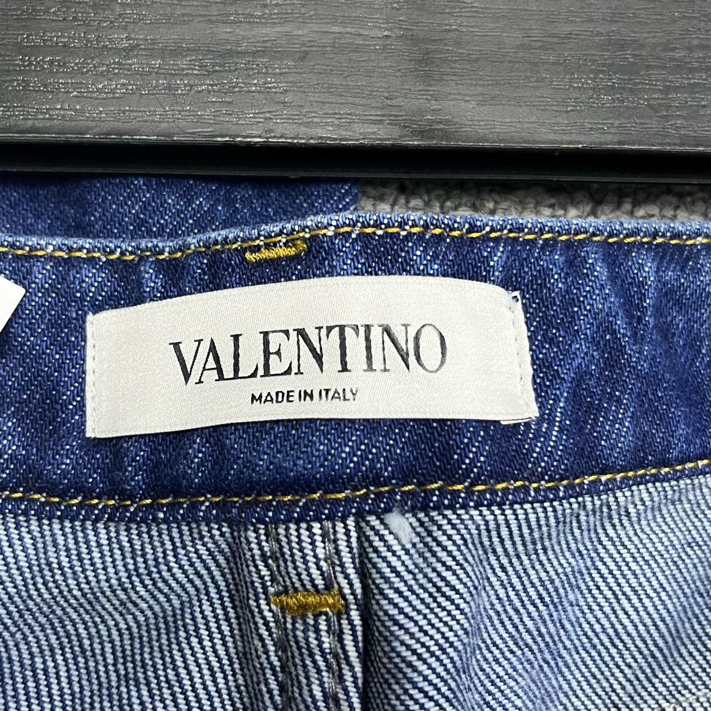 Valentino Valentino Denim Blue Jacket 25 Women Size XS / US 0-2 / IT 36-38 - 3 Thumbnail