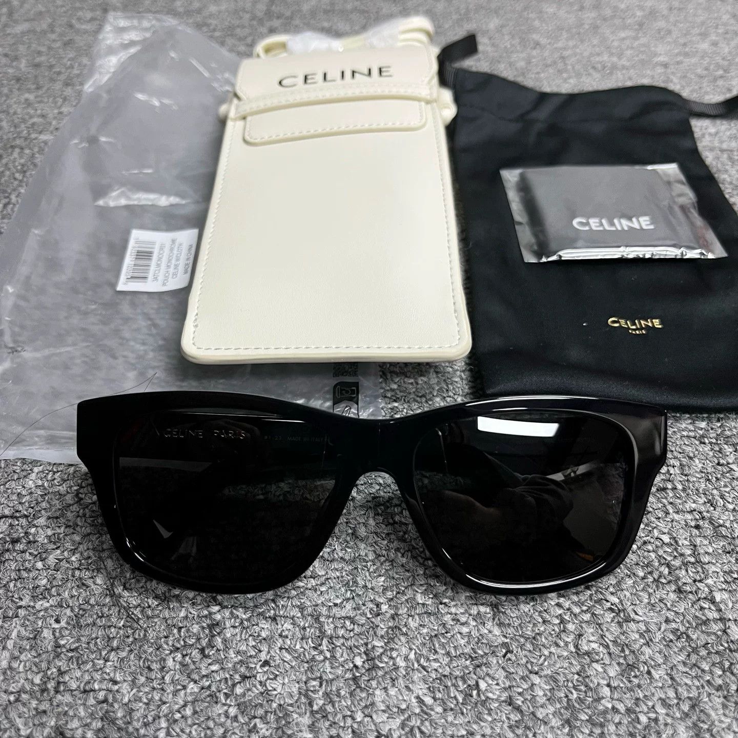 Celine Celine Black Hoodie Men Size US M / EU 48-50 / 2 - 2 Thumbnail