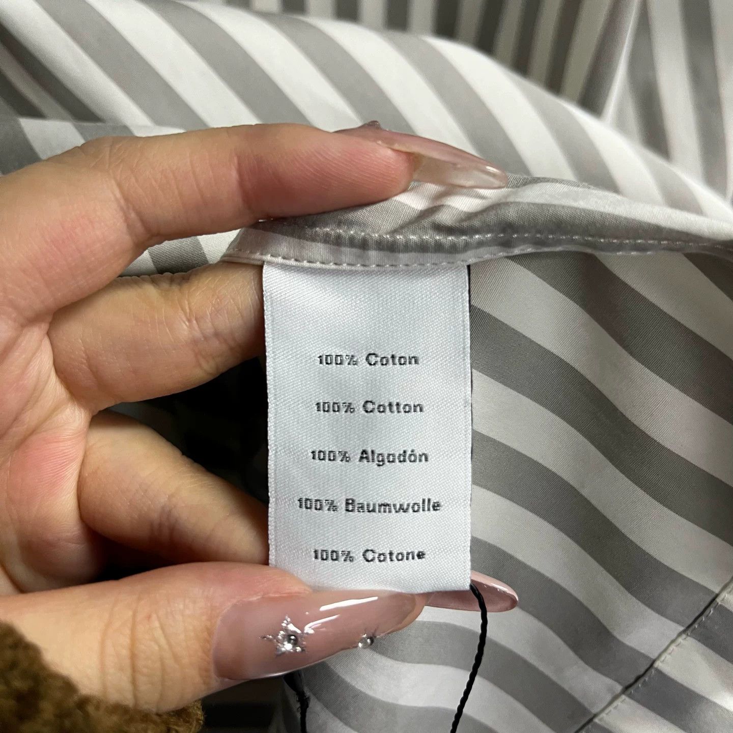 Hermes Hermes Striped Oversized Gray Hoodie 41 Men Size US M / EU 48-50 / 2 - 3 Thumbnail
