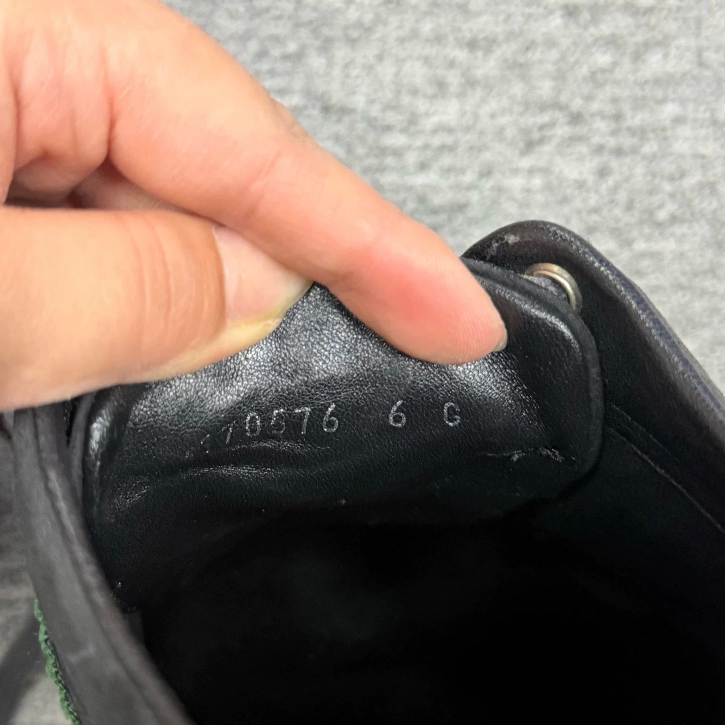 Gucci Gucci Leather Black Lowtop Sneakers 6 Women Size US 6 / IT 36 - 6 Thumbnail