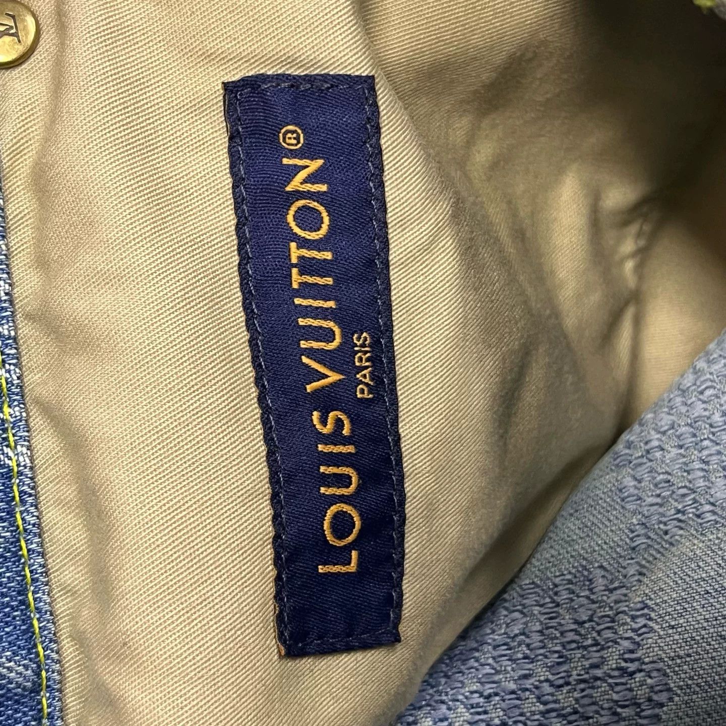 Louis Vuitton Louis Vuitton Printed Plaid Blue T-Shirt 29 Women Size XS / US 0-2 / IT 36-38 - 4 Thumbnail