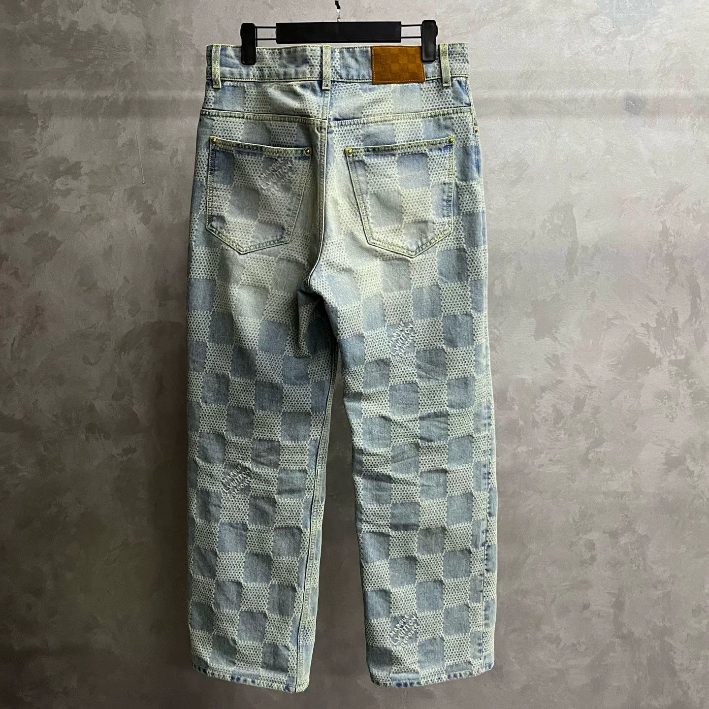 Louis Vuitton Louis Vuitton Printed Plaid Blue T-Shirt 29 Women Size XS / US 0-2 / IT 36-38 - 5 Thumbnail
