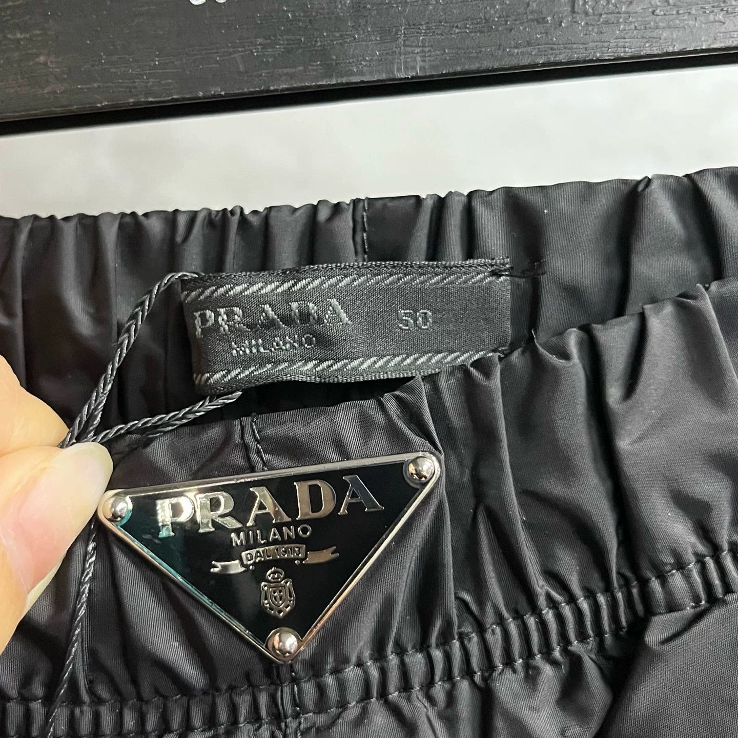 Prada Prada Casual Black T-Shirt 50 Women Size XL / US 12-14 / IT 48-50 - 3 Thumbnail