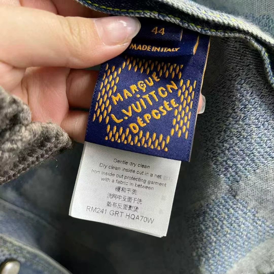 Louis Vuitton Louis Vuitton Blue Designer Casual Size XL / US 12-14 / IT 48-50 - 4 Thumbnail