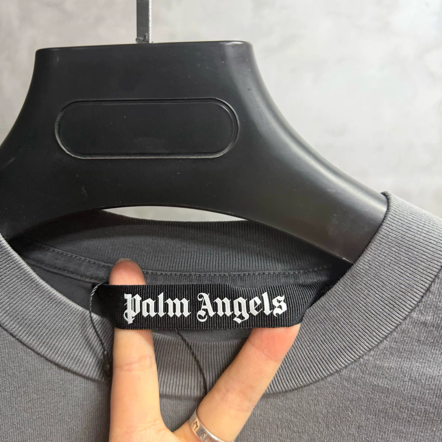 Palm Angels Palm Angels Printed Gray Hoodie L Men Size US L / EU 52-54 / 3 - 2 Thumbnail