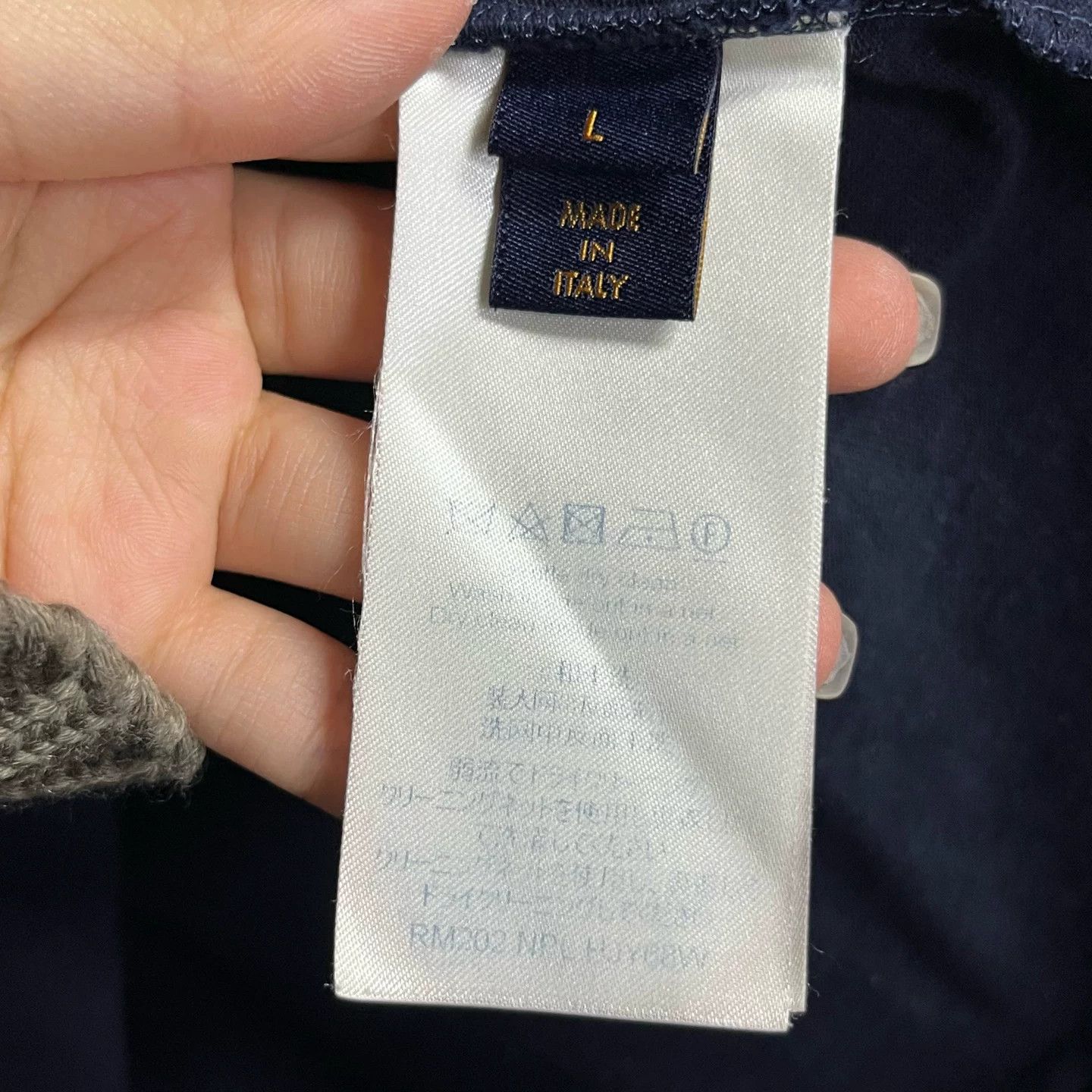 Louis Vuitton Louis Vuitton Floral Embroidered Blue T-Shirt L Women Size L / US 10 / IT 46 - 4 Thumbnail