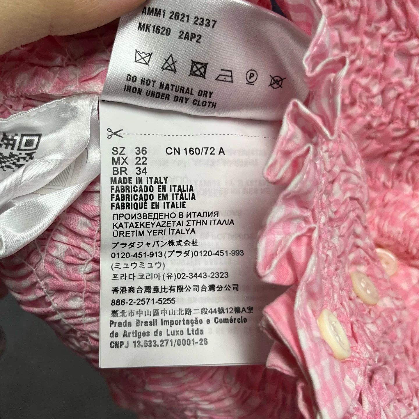 Miu Miu Miu Miu Cropped Pink Dress 40 Women Size M / US 6-8 / IT 42-44 - 7 Thumbnail