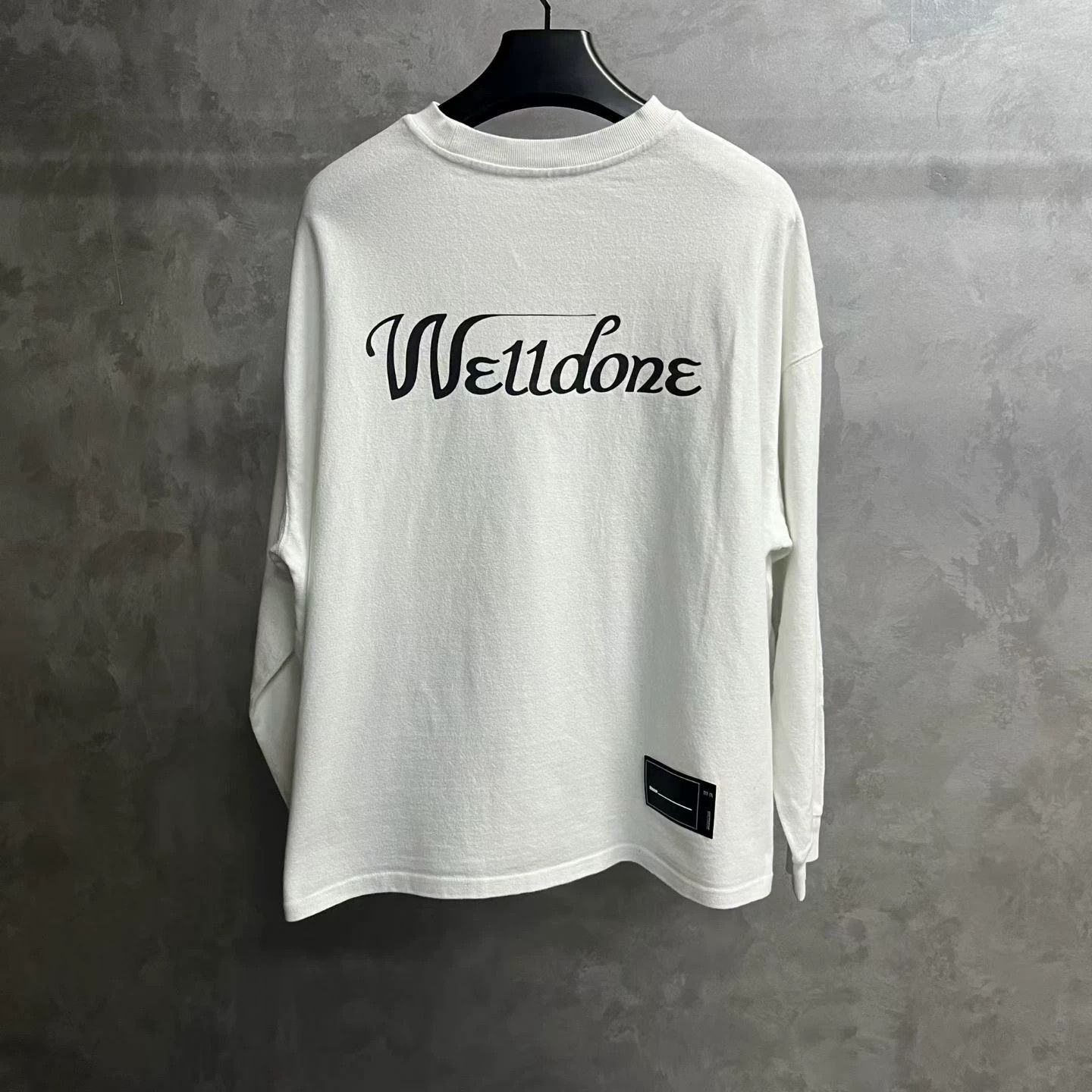 WE11DONE We11done Printed White Hoodie S Men Size US S / EU 44-46 / 1 - 5 Thumbnail