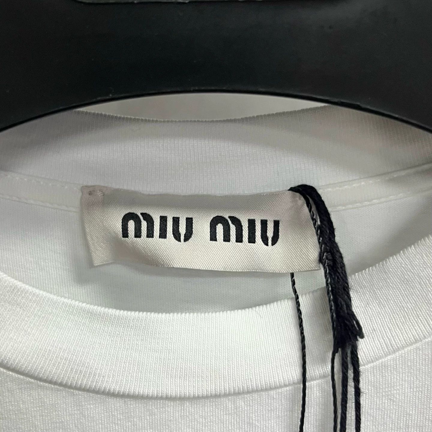 Miu Miu Miu Miu Printed Graphic White Dress S Women Size S / US 4 / IT 40 - 2 Thumbnail