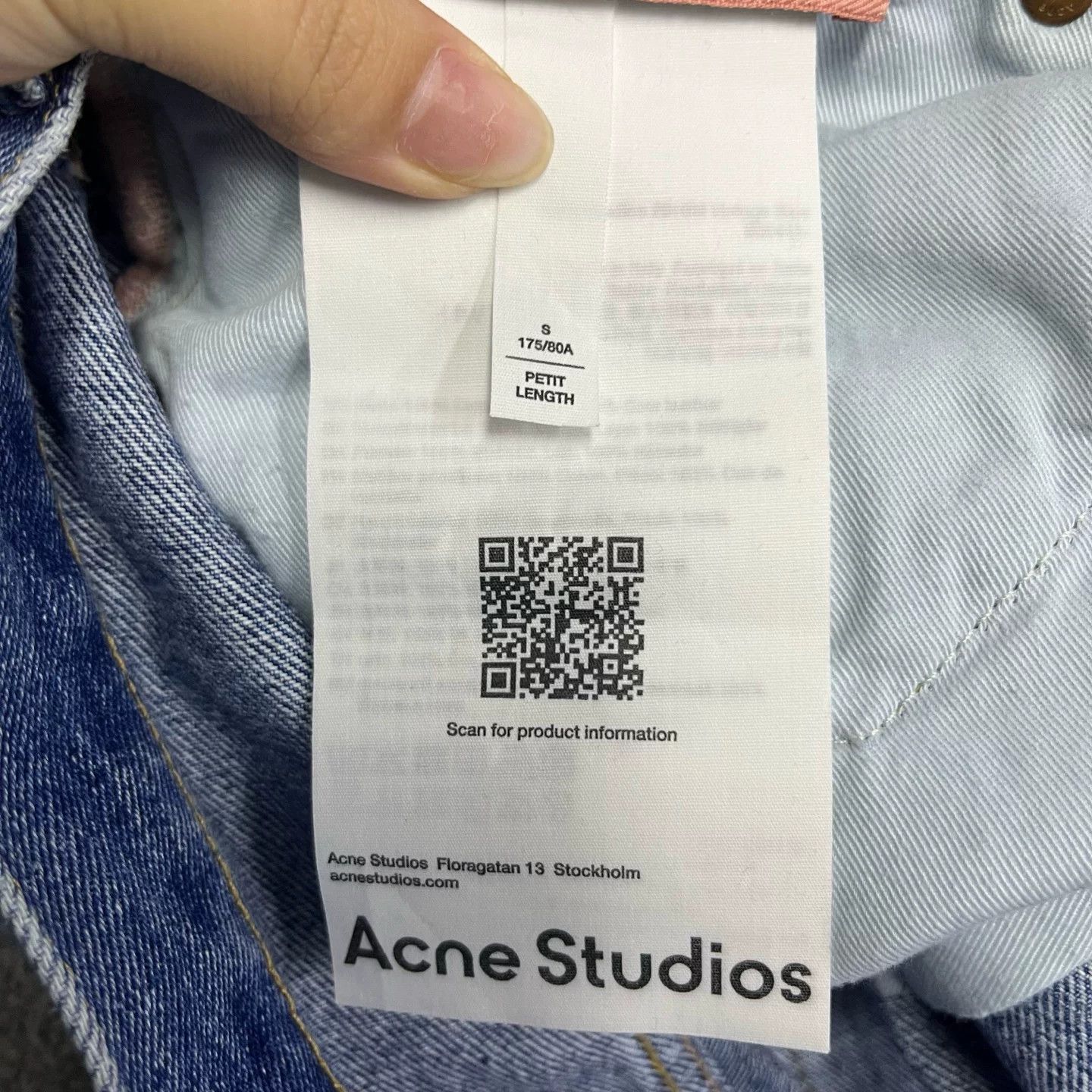 Acne Studios Acne Studios Washed Blue Hoodie S Men Size US S / EU 44-46 / 1 - 3 Thumbnail