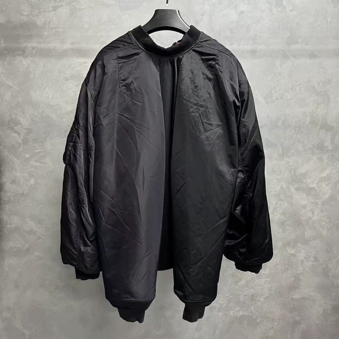 Balenciaga Balenciaga Patchwork Oversized Black Hoodie S Men Size US S / EU 44-46 / 1 - 7 Thumbnail