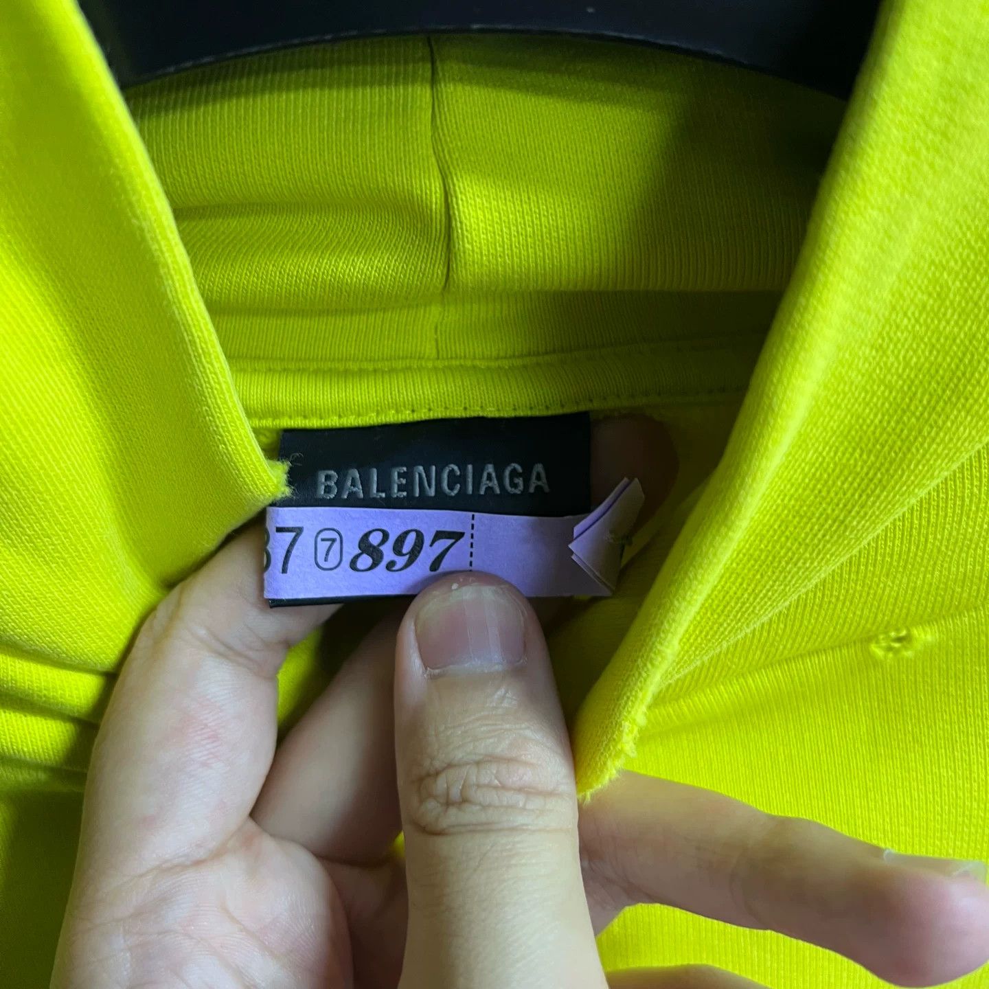 Balenciaga Balenciaga Retro Printed Yellow Hoodie 2 Men Size US XS / EU 42 / 0 - 2 Thumbnail