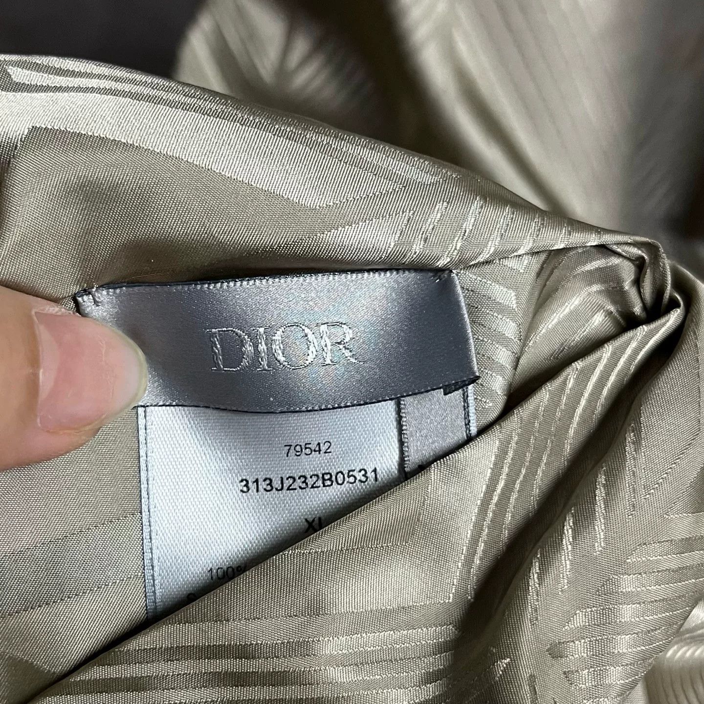 Dior Dior Beige T-Shirt XL Women Size XL / US 12-14 / IT 48-50 - 2 Thumbnail
