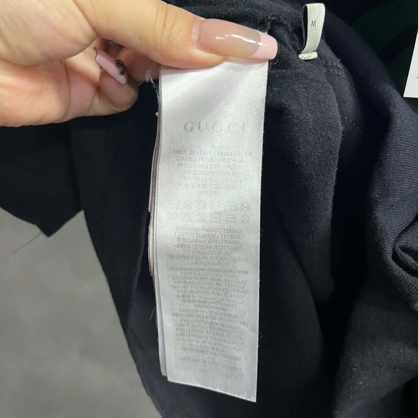 Gucci Gucci Printed Black Hoodie M Men Size US M / EU 48-50 / 2 - 3 Thumbnail