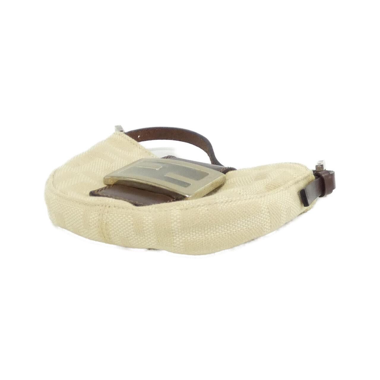 Fendi Fendi Fendi Canvas Mini Bag Textile Vanity Bag 26673 DUTY FREE for USA Size ONE SIZE - 3 Thumbnail