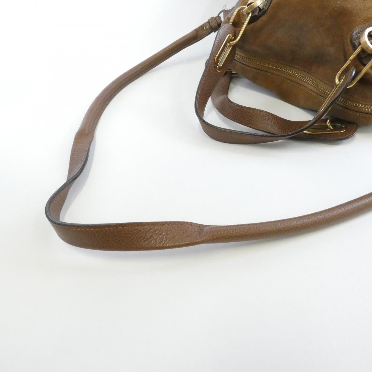 Chloe Chloe Chloe Paraty Leather 2way Bag Leather Handbag DUTY FREE for USA Size ONE SIZE - 6 Thumbnail